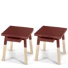 MON PETIT MEUBLE FRANCAIS Tables De Chevet Good Is Beautiful 2 Chevets Laqués Avec Tiroir En Frêne, Plateau 40 Cm -SURMATELAS Soldes 2 chevets laques avec tiroir en frene plateau 40 cm 31