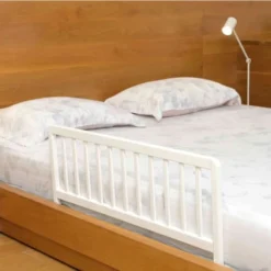 Geuther Accessoires Literie Barrière De Lit En Bois Blanc 90 Cm -SURMATELAS Soldes barriere de lit en bois blanc 90 cm 3