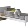ID Kids Accessoires Literie Barrière De Lit Enfant Bois Massif Gris Clair -SURMATELAS Soldes barriere de lit enfant bois massif gris clair 1