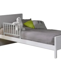 ID Kids Accessoires Literie Barrière De Lit Enfant Bois Massif Gris Clair -SURMATELAS Soldes barriere de lit enfant bois massif gris clair 7