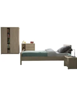 Calicosy Tables De Chevet Good Is Beautiful Chevet 1 Porte Effet Chêne H40cm -SURMATELAS Soldes chevet 1 porte effet chene h40cm 4