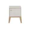 Calicosy Tables De Chevet Chevet 1 Porte Pieds En Hêtre H47cm - Beige -SURMATELAS Soldes chevet 1 porte pieds en hetre h47cm beige