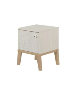 Calicosy Tables De Chevet Chevet 1 Porte Pieds En Hêtre H47cm - Beige -SURMATELAS Soldes chevet 1 porte pieds en hetre h47cm beige 3