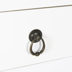 The Home Deco Factory Tables De Chevet Chevet 1 Tiroir Blanc -SURMATELAS Soldes chevet 1 tiroir blanc 3