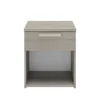 Calicosy Tables De Chevet Chevet 1 Tiroir H50cm - Gris -SURMATELAS Soldes chevet 1 tiroir h50cm gris