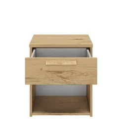 Calicosy Tables De Chevet Chevet 1 Tiroir H50cm - Marron Clair -SURMATELAS Soldes chevet 1 tiroir h50cm marron clair 4