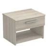 Calicosy Tables De Chevet Good Is Beautiful Chevet 1 Tiroir L42,5 Cm - Décor Bois Clair -SURMATELAS Soldes chevet 1 tiroir l42 5 cm decor bois clair