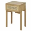 ID Kids Tables De Chevet Chevet Cannage En Rotin Bois Massif -SURMATELAS Soldes chevet cannage en rotin bois massif