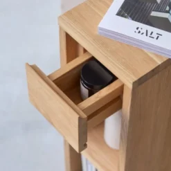 Tikamoon Tables De Chevet Chevet En Chêne Massif -SURMATELAS Soldes chevet en chene massif 3