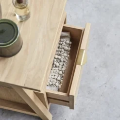 Tikamoon Tables De Chevet Chevet En Chêne Massif -SURMATELAS Soldes chevet en chene massif 8