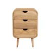 Casatera Tables De Chevet Chevet En Manguier Naturel Bois Clair -SURMATELAS Soldes chevet en manguier naturel bois clair