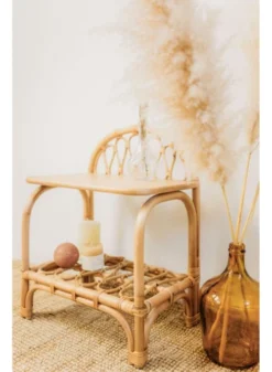 Saudara Collections Tables De Chevet Chevet En Rotin Naturel -SURMATELAS Soldes chevet en rotin naturel 3