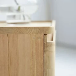 Tikamoon Tables De Chevet Chevet En Teck Massif -SURMATELAS Soldes chevet en teck massif 12