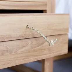 Tikamoon Tables De Chevet Chevet En Teck Massif -SURMATELAS Soldes chevet en teck massif 19