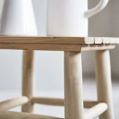 Tikamoon Tables De Chevet Chevet En Teck Massif -SURMATELAS Soldes chevet en teck massif 3