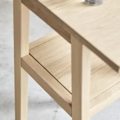 Tikamoon Tables De Chevet Chevet Haut En Chêne Massif -SURMATELAS Soldes chevet haut en chene massif 1