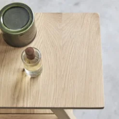 Tikamoon Tables De Chevet Chevet Haut En Chêne Massif -SURMATELAS Soldes chevet haut en chene massif 2