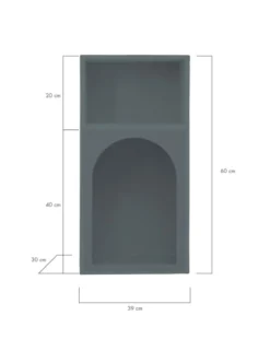 RNT By Really Nice Things Tables De Chevet Chevet Rangement En Mdf Laqué Gris -SURMATELAS Soldes chevet rangement en mdf laque gris 3