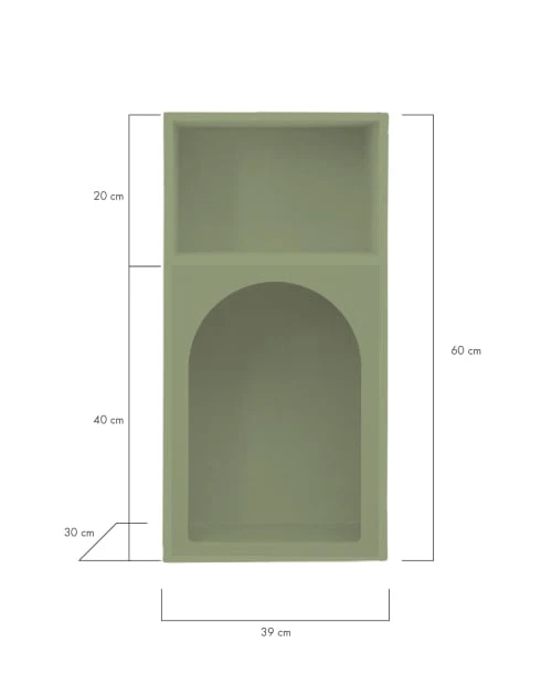 RNT By Really Nice Things Tables De Chevet Chevet Rangement En Mdf Laqué Vert 7 RNT By Really Nice Things Tables De Chevet Chevet Rangement En Mdf Laqué Vert – Image 5