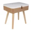 Altobuy Tables De Chevet Chevet Vintage Avec Porte Abattante -SURMATELAS Soldes chevet vintage avec porte abattante