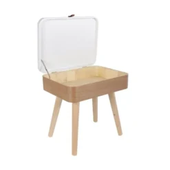 Altobuy Tables De Chevet Chevet Vintage Avec Porte Abattante -SURMATELAS Soldes chevet vintage avec porte abattante 3