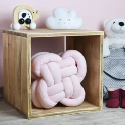 Dendro Tables De Chevet Cube Déco Bois Massif -SURMATELAS Soldes cube deco bois massif 2