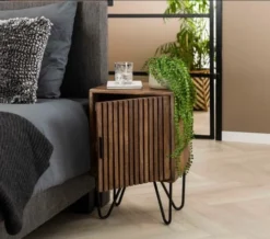 Mathi Design Tables De Chevet Ensemble De Chevets En Bois -SURMATELAS Soldes ensemble de chevets en bois 1