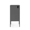Tenzo Tables De Chevet Petit Meuble De Rangement En Bois H89cm Gris Anthracite -SURMATELAS Soldes petit meuble de rangement en bois h89cm gris anthracite