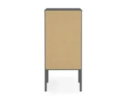 Tenzo Tables De Chevet Petit Meuble De Rangement En Bois H89cm Gris Anthracite -SURMATELAS Soldes petit meuble de rangement en bois h89cm gris anthracite 4