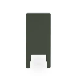 Tenzo Tables De Chevet Petit Meuble De Rangement En Bois H89cm Vert Kaki -SURMATELAS Soldes petit meuble de rangement en bois h89cm vert kaki 2