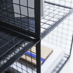 Tikamoon Tables De Chevet Rangement En Métal -SURMATELAS Soldes rangement en metal 2