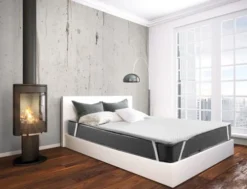 BEZEN Surmatelas Sur-matelas Viscoélastique Grand Confort 140X200 -SURMATELAS Soldes sur matelas viscoelastique grand confort 140x200 3