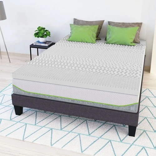 Maison Aubertin Surmatelas à Mémoire De Forme 7 Zones 90x190 4 Maison Aubertin Surmatelas à Mémoire De Forme 7 Zones 90x190 – Image 2