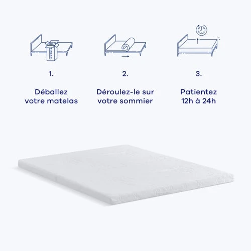 Hypnia Surmatelas Bambou-160 X 200 (cm) 5 Hypnia Surmatelas Bambou-160 X 200 (cm) – Image 3