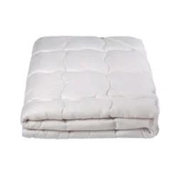 Brun De Vian-Tiran Surmatelas Bio Moelleux En Laine Blanc 200x200 Cm