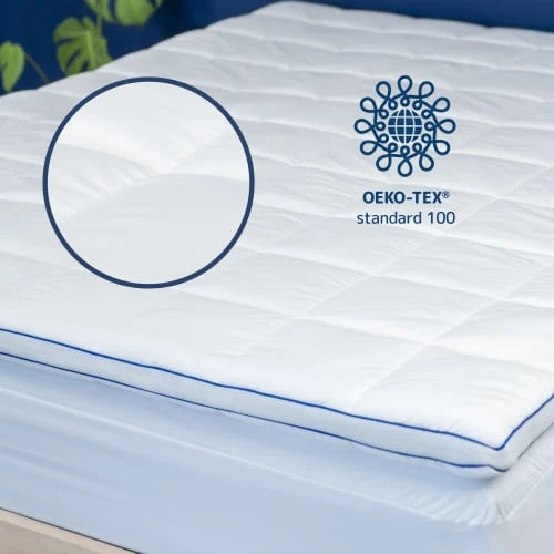 Bdreams Surmatelas De Confort Moelleux 90x200cm 7 Bdreams Surmatelas De Confort Moelleux 90x200cm – Image 5