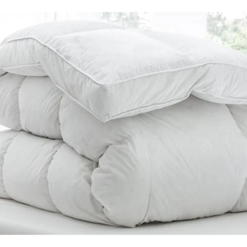 MPC Maison Surmatelas Hôtel Luxe En Plume Blanc 180x200 Cm 5 MPC Maison Surmatelas Hôtel Luxe En Plume Blanc 180x200 Cm – Image 3