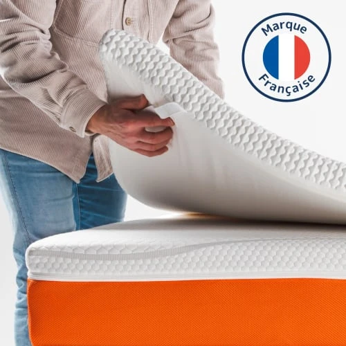Bdreams Surmatelas Mémoire De Forme 120x190cm 7 Bdreams Surmatelas Mémoire De Forme 120x190cm – Image 5