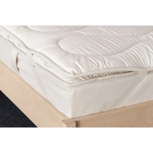 Pilimpi Surmatelas Naturel En 100% Coton Biologique Et Laine 140 X 200 8 Pilimpi Surmatelas Naturel En 100% Coton Biologique Et Laine 140 X 200 – Image 6