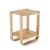 Umbra Tables De Chevet Table D'appoint En Bois Naturel 53x42cm -SURMATELAS Soldes table d appoint en bois naturel 53x42cm