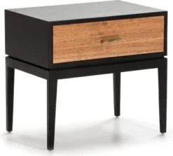 Thai Natura Tables De Chevet Table De Chever 1 Tiroir En Bois Clair Cérusé Et Noir 13 Thai Natura Tables De Chevet Table De Chever 1 Tiroir En Bois Clair Cérusé Et Noir -SURMATELAS Soldes table de chever 1 tiroir en bois fonce ceruse et noir 1