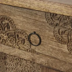 Maisons Du Monde Tables De Chevet Table De Chevet 1 Porte 1 Tiroir En Manguier Massif Sculpté -SURMATELAS Soldes table de chevet 1 porte 1 tiroir en manguier massif sculpte 1000 10 33 186993 4