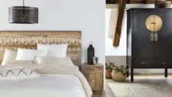 Maisons Du Monde Tables De Chevet Table De Chevet 1 Porte 1 Tiroir En Manguier Massif Sculpté -SURMATELAS Soldes table de chevet 1 porte 1 tiroir en manguier massif sculpte 1000 10 33 186993 6