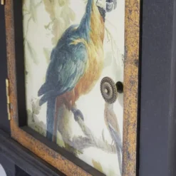 Maisons Du Monde Tables De Chevet Table De Chevet 1 Porte 1 Tiroir Noire Et Dorée à Motifs -SURMATELAS Soldes table de chevet 1 porte 1 tiroir noire et doree a motifs 1000 8 24 216299 3