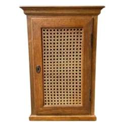 Passage Vernet Tables De Chevet Table De Chevet 1 Porte En Cannage Marron