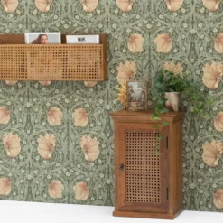 Passage Vernet Tables De Chevet Table De Chevet 1 Porte En Cannage Marron -SURMATELAS Soldes table de chevet 1 porte en cannage marron 3