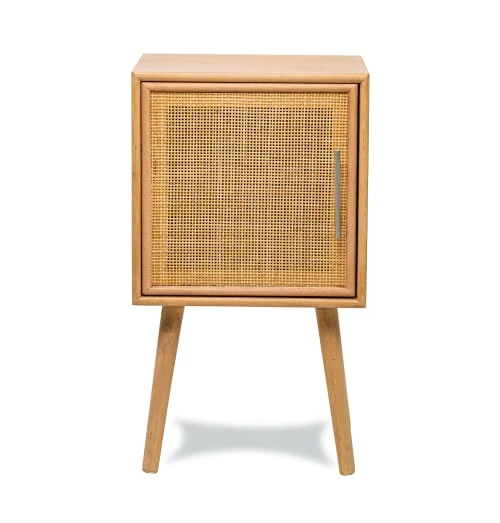 Nordlys Tables De Chevet Table De Chevet 1 Porte En Rotin Naturel 6 Nordlys Tables De Chevet Table De Chevet 1 Porte En Rotin Naturel – Image 4