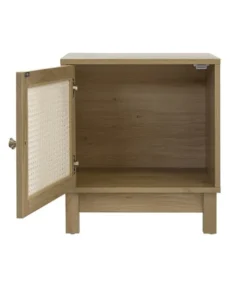 Casâme Tables De Chevet Table De Chevet 1 Porte Façade Rotin -SURMATELAS Soldes table de chevet 1 porte facade rotin 2