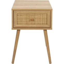 The Home Deco Factory Tables De Chevet Table De Chevet 1 Tiroir -SURMATELAS Soldes table de chevet 1 tiroir 3