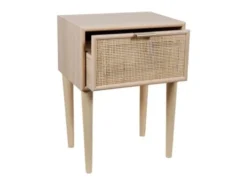 Jardideco Tables De Chevet Table De Chevet 1 Tiroir -SURMATELAS Soldes table de chevet 1 tiroir 7